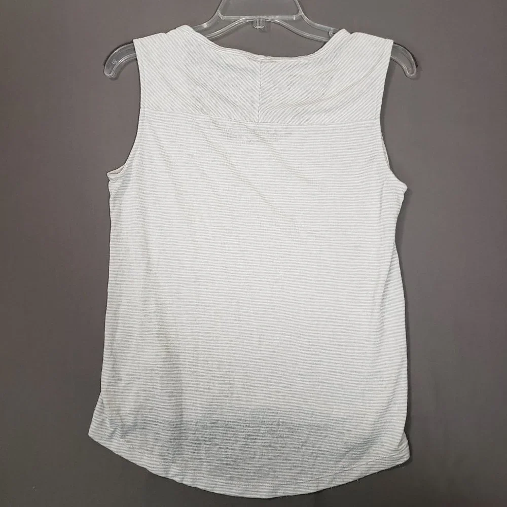 Athleta Breezy Muscle Stripe Tank Sleeveless Casual Shirt Women's Size XS - Picture 5 of 7